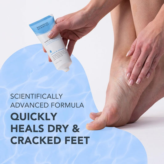 Barefoot Scientist High Dive Intensive Hydration Foot Therapy Cream, Specialized Moisture for Dry Feet and Cracked Heels