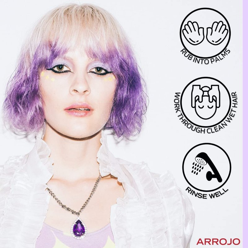 ARROJO Ultra Violet Conditioner, Floral Bouquet, 8.5 Fl Oz
