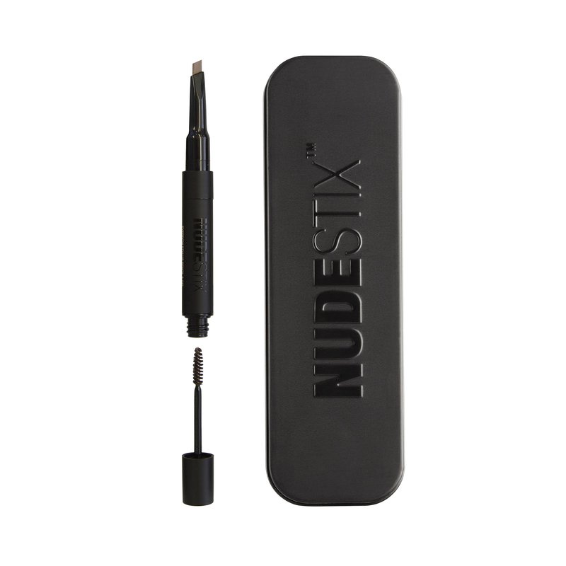 Nudestix Stylus Eyebrow Pencil & Gel – Dual-Ended Brow Definer with Precision Pencil & Clear Gel for Shaping, Filling & Setting | Dirty Blonde