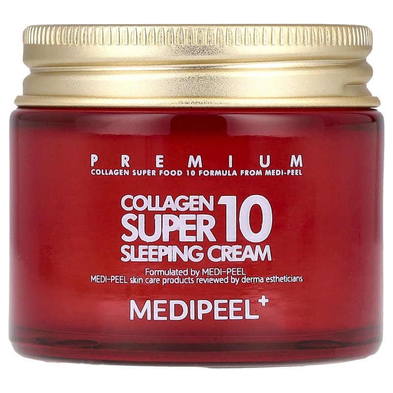 [MEDI-PEEL] Collagen 10 Sleeping Cream 70ml | Collagen cream | Sleeping cream | moisturizing cream | soothing cream |