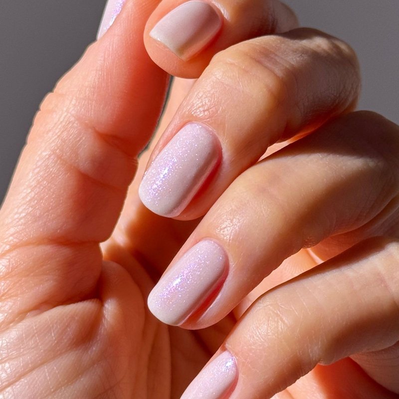 LONDONTOWN UV/LED Gel Nail Polish, Milk Bath, Milk Bath, 0.4 Fl Oz, Long Lasting, Chip Resistant High Shine Color
