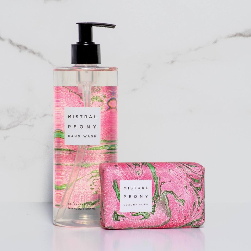 Mistral Marbles Hand Wash, Peony, 16.9 fl oz