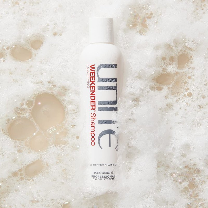 UNITE Hair – WEEKENDER Shampoo – Gentle Clarifying Cleanser to Remove Buildup & Restore Shine – Non-Stripping Weekly Reset for All Hair Types – 8 Fl Oz
