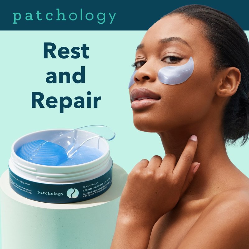 Patchology Restoring Night Under Eye Patches for Dark Circles & Puffy Eyes - Anti-Aging undereye Patch with Retinol, Reduces Eye Bags, Puffiness, & Wrinkles - Ultimate Skincare Solution (15 Pairs)
